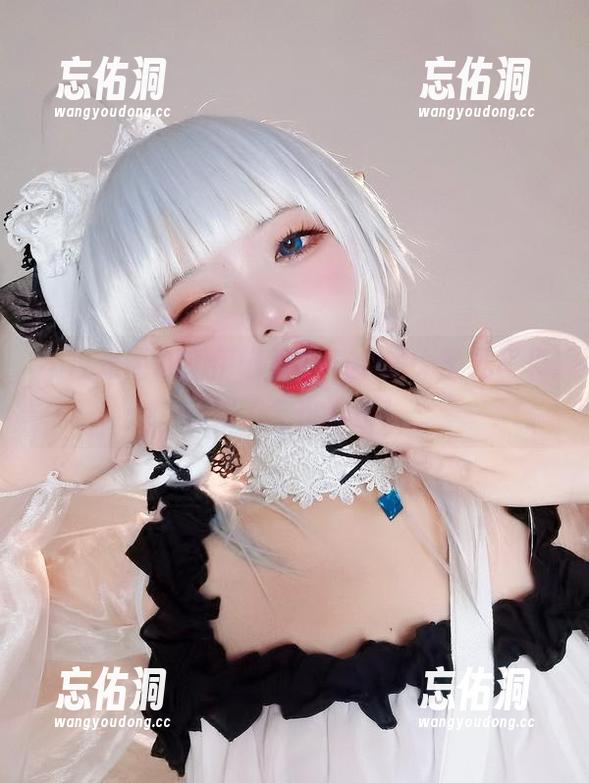 不仅是甜心，伊喵君_Nya的无圣光写真还藏了个小秘密！